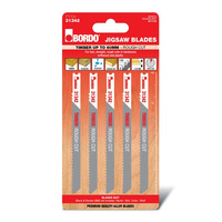 Bordo 100mm x 3.0T HCS Uni Shank Rough Cut Jigsaw Blade - 5pk 7110-31342