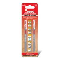 Bordo 100mm x 2.5T HCS Uni Shank Precise Cut Jigsaw Blade - 2pk 7110-31373