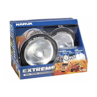 Pair Narva Extreme Hid 50 Watt Spread Flood Beam Driving Lamps Lights 71758Hid