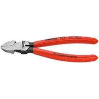 Knipex 160mm Diagonal Cutters for Fibre Optics 7251160
