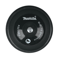 Makita 80mm Hook and Loop Polishing Backing Plate (suits DPV300) 743125-4