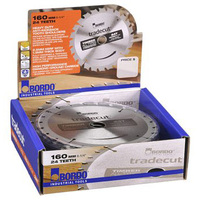 Bordo 160mm x 24T Tradecut Saw Blade (10 pack) 7451-16024T