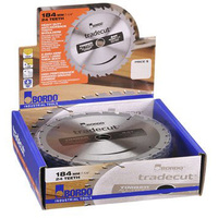 Bordo 184mm x 24T Tradecut Saw Blade (10 pack) 7451-18424T