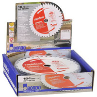 Bordo 184mm x 40T Rapidcut Thin Kerf Saw Blades (10 pack) 7452-18440T