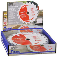 Bordo 235mm x 20T Rapidcut Thin Kerf Saw Blades (10 pack) 7452-23520T