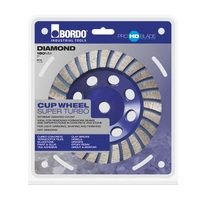 Bordo 180mm Turbo Diamond Cup Wheel 7469-180T