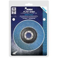 Bordo 115mm Flap Disc 80 Grit 7500-FD115Z80S