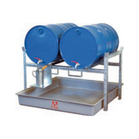 Alemlube Two x 205L Drum Storage & Spill Containment Unit 76800