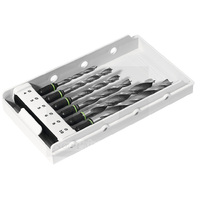Festool Centrotec 6 Piece Wood Drill Set for Systainer TL DB WOOD CE SET TL 6x