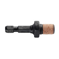 Makita 1/4" Hex Shank - 3/8" x 24 UNF Adaptor - Short MX 784643-3