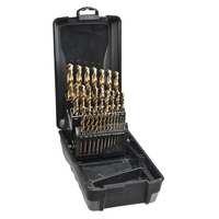 Saber 29 Piece HSS-Co5 (Cobalt) Jobber Drill Set in ABS Plas 8013-F3