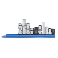 GearWrench 10 Pc 1/4" & 3/8" Drive 10mm Socket Set 80319