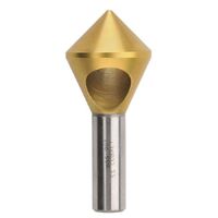 Saber 35mm 90 Degree TiN Coated HSS-Co5 (Cobalt) Cross Hole Countersink 8032-35