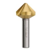 Saber 31mm 90 Degree TiN Coated HSS-Co5 (Cobalt) Triple Flute Countersink 8034-31