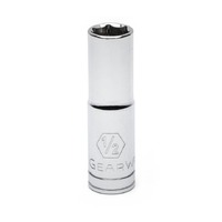 GearWrench 1/2" 3/8"Dr 6 Pt Standard SAE Socket 80367