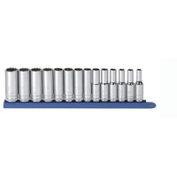 GearWrench 14 Piece 3/8"Dr 12 Pt Deep Metric Socket Set 80562