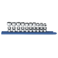 GearWrench 10 Piece 6 Point 3/8" Drive Metric Flex Socket Set 80565