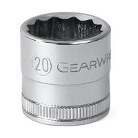 GearWrench 7/16" 1/2"Dr 12 Pt Standard SAE Socket 80760
