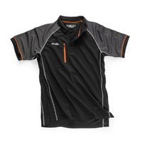 Scruffs X-Large Trade Active Polo Shirt Black SCT54434 807613