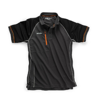 Scruffs Medium Trade Active Polo Shirt Graphite SCT54441 807616