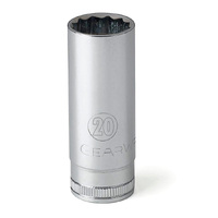 GearWrench 18mm 12 Point 1/2" Drive Metric Deep Socket 80789