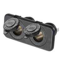 Narva Dual 12V Cigarette Lighter Socket Adapter