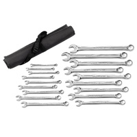 GearWrench 18 Pc Long Pattern Non-Ratcheting Wrench Set Metric 81920