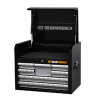 GearWrench 7 Drawer 26" Extra Deep Lid Chest Top 83159N