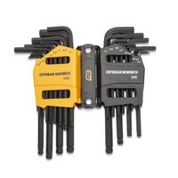 GearWrench 26 Piece SAE/Metric Ball End Hex Key Set 83505