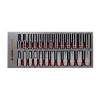 GearWrench 25 Piece 3/8" 6Pt Metric & SAE Deep Socket Set 83996