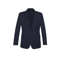 Biz Corporates Comfort Wool Stretch Mens Slimline Jacket Navy Size 87
