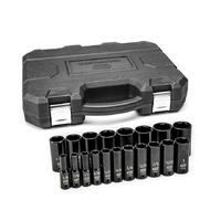 GearWrench 19 Piece 1/2" Dr 6 Pt Deep Impact SAE Socket Set 84934N