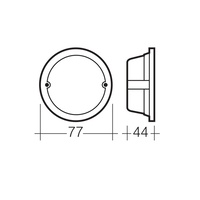 Narva Rear Direction Indicator Lamp (Amber)