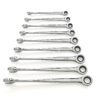 GearWrench 9 Piece 12 Point XL X-Beam SAE Ratcheting Wrench Set 85898