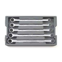 GearWrench 5 Piece 12 Point XL GearBox Double Box Ratcheting Metric Wrench Add-On Set 85987