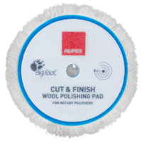 Rupes Rotary Cut and Finish Wool Pad 150mm 982.600 9.BL180F (BULK)