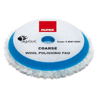 Rupes Wool Polishing Pad Coarse Blue 80/100mm (1 pc) 9.BW100H/1