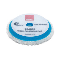 Rupes 80/100mm Big Foot Blue Coarse Wool Polishing Pad (2pk) 9.BW100H