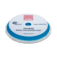 Rupes 130/145mm Big Foot Blue Coarse Wool Polishing Pad (2pk) 9.BW150H