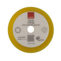 Rupes 80/100mm Big Foot Yellow Fine Foam Polishing Pad 9.DA100M