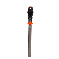 Nicholson 200mm/8" Half Round File, Bastard with Cushion Grip Handle 904897C
