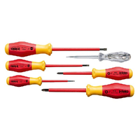 Felo 6 Piece VDE 1000V Electricians Screwdriver Set 91396198