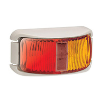 Narva 91602W Led Side Marker Red Amber Trailer Clearance Light Lamp 12V 24V