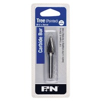 P&N 12 x 25mm Tree Pointed Carbide Burr 918TP1225S