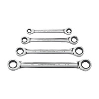 GearWrench 4 Piece AF Double Box Ratcheting Wrench Set 9240D