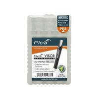 Pica Visor 991 Permanent Marker Refills - White (4 Leads) 991/52