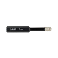 Alpha 5mm Wax Filled: Diamond Core Bit 9DCD050