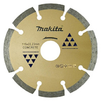 Makita 115mm x 22.23 Diamond Blade Segmented - Standard A-84109