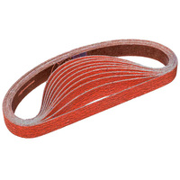 Geiger 20mm 80 Grit Ceramic Sanding Belts (10 Pack) AB2800-80CP