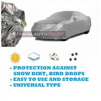 Yama peva car body cover outdoor rain dust protection - l size 480 x 188 x 147cm